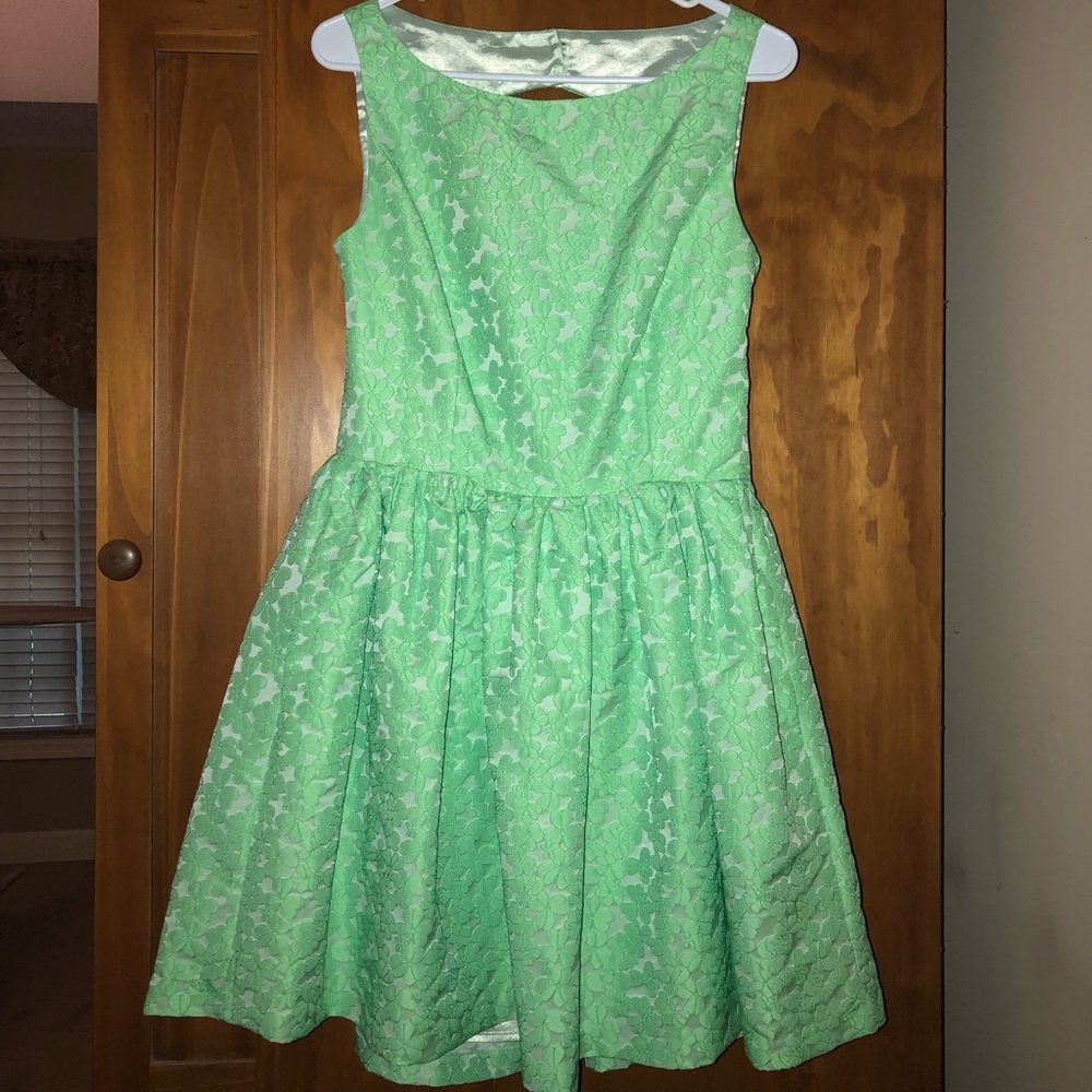 Green floral Redress Boutique dress